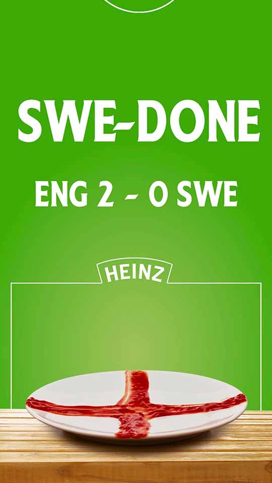 Heinz World Cup D6 poster - scores Dynamic